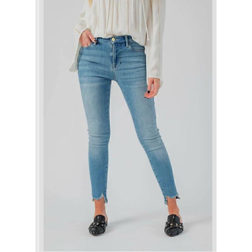 FRAME Le High Skinny Jeans 25